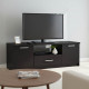 Έπιπλο τηλεόρασης OLYMPUS pakoworld χρώμα wenge 144x39x50,5εκ