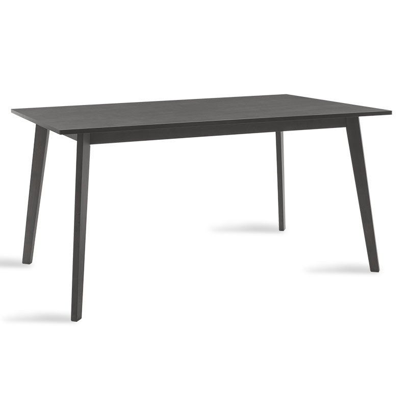 Τραπέζι Benson pakoworld MDF σε rustic grey απόχρωση 150x90x75εκ