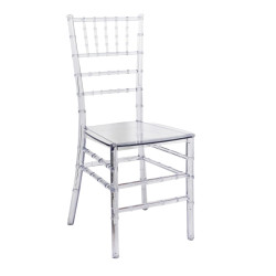 Καρέκλα Tiffany pakoworld διάφανο pc 38x38.5x88εκ