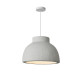 Φωτιστικό οροφής led Jenila pakoworld E27 ps λευκό Φ59x40εκ