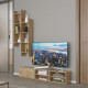 Σύνθετο σαλονιού Sarona pakoworld oak 150x35x160εκ