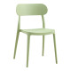 Καρέκλα Amvroan στοιβαζόμενη pakoworld με UV protection pp μέντα 51x49x79.5εκ