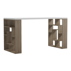 Γραφείο εργασίας Lovet pakoworld sonoma-λευκό 140x60x75εκ