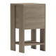 Κομοδίνο Reppo pakoworld sonoma 30x30x55εκ