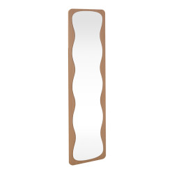 Καθρέπτης Jenia pakoworld mdf σε φυσική απόχρωση 40x40x160εκ
