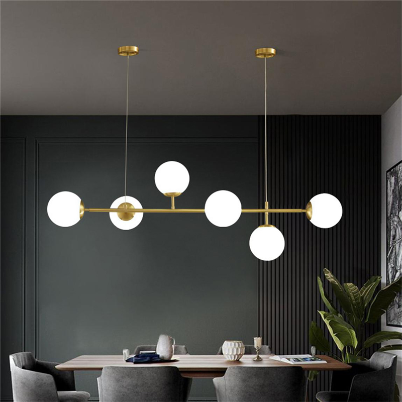 Φωτιστικό οροφής Bemfy pakoworld led χρυσό μεταλλικό 120x15x15εκ