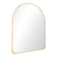 Καθρέπτης Selene pakoworld MDF σε φυσική απόχρωση 46x1.2x60 εκ