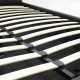 Κρεβάτι Roi pakoworld 160x200 PU μαύρο ματ + αποθηκευτικό χώρο