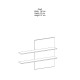 Σύνθετο σαλονιού Salome pakoworld LED wenge 200x41x190εκ