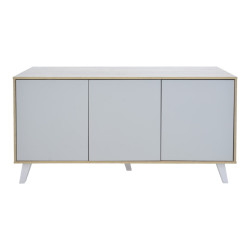 Μπουφές Billie pakoworld sonoma-γκρι 149x40x77εκ