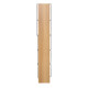 Βιβλιοθήκη mini Tars pakoworld sonoma-μαύρο 50x22x150εκ