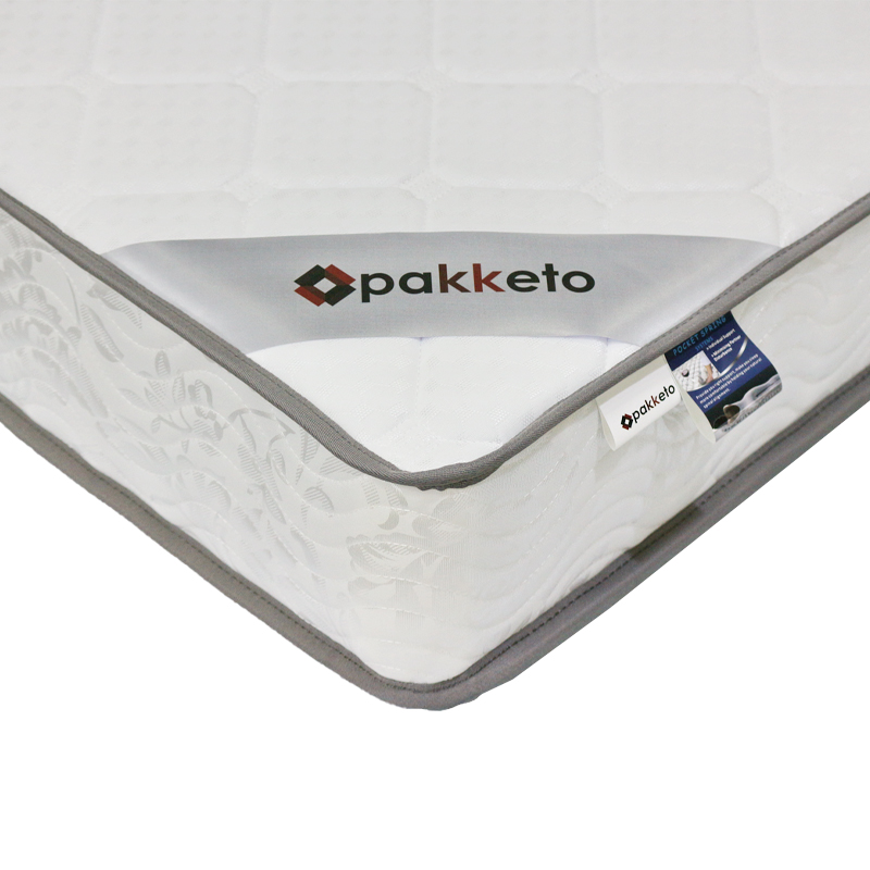Στρώμα Frezio pakoworld pocket spring roll pack διπλής όψης 18-19cm 160x200εκ