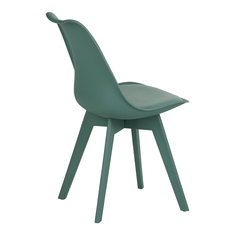 Καρέκλα Gaston I pakoworld PP-PU σε μέντα απόχρωση 48.5x53.5x81.5εκ