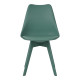 Καρέκλα Gaston I pakoworld PP-PU σε μέντα απόχρωση 48.5x53.5x81.5εκ