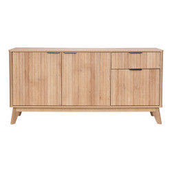 Μπουφές Hamea pakoworld mdf σε φυσική απόχρωση 150x39,5x73εκ