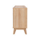 Μπουφές Hamea pakoworld mdf σε φυσική απόχρωση 150x39,5x73εκ