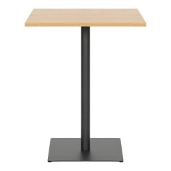 Τραπέζι Nerobian pakoworld mdf σε sonoma απόχρωση 60x60x75εκ