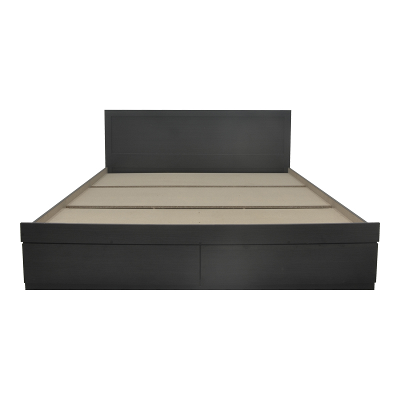 Κρεβάτι Olympus pakoworld με συρτάρι σε wenge απόχρωση 100x200εκ