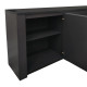 Μπουφές Kalya pakoworld σε ανθρακί απόχρωση 220x49x89.5εκ