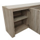 Μπουφές Kalya pakoworld σε sonoma απόχρωση 220x49x89.5εκ