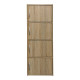 Ντουλάπι-στήλη Soline pakoworld σε sonoma απόχρωση 40x34.5x120εκ