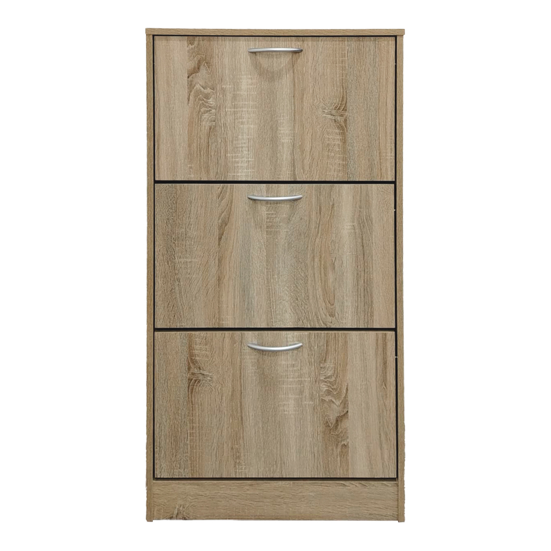 Παπουτσοθήκη Savaz pakoworld σε sonoma απόχρωση 60x24x114εκ