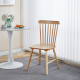 Καρέκλα Bristol pakoworld rubberwood σε φυσική απόχρωση 45x51x86εκ