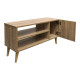 Έπιπλο τηλεόρασης Orianne pakoworld σε sonoma απόχρωση 90x32x46εκ