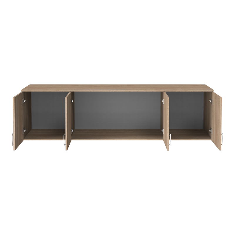 Πατάρι ντουλάπας Royal pakoworld τετράφυλλο sonoma 200x58x53εκ