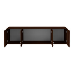 Πατάρι ντουλάπας Royal pakoworld τετράφυλλο wenge 200x58x53εκ