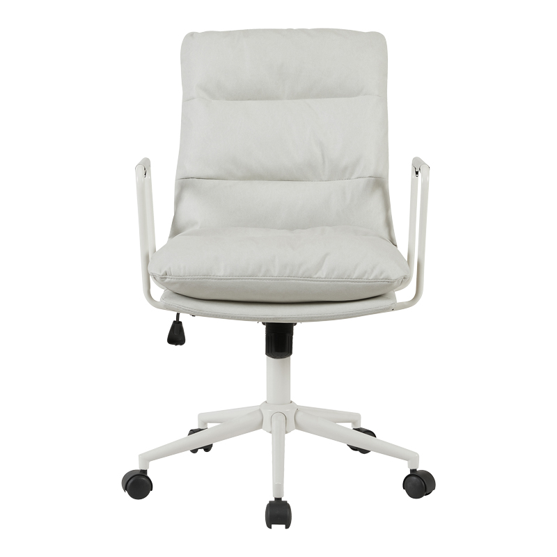 Καρέκλα γραφείου διευθυντη Kreno pakoworld PES γκρι 56x67x89-97εκ