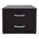 Κομοδίνο Athos pakoworld σε wenge απόχρωση 48x40x41.5εκ