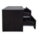 Κομοδίνο Athos pakoworld σε wenge απόχρωση 48x40x41.5εκ