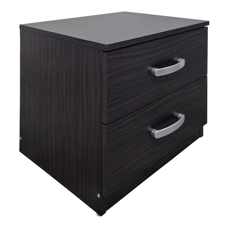 Σετ Κρεβατοκάμαρας Athos Wenge με Κρεβάτι 140x200εκ Σετ 3τεμ