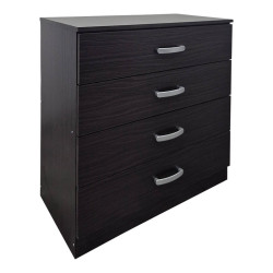 Σετ Κρεβατοκάμαρας Athos Wenge με Κρεβάτι 160x200εκ Σετ 4τεμ