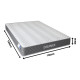 Στρώμα Dreamer pakoworld pocket spring διπλής όψης 20cm 140x190εκ