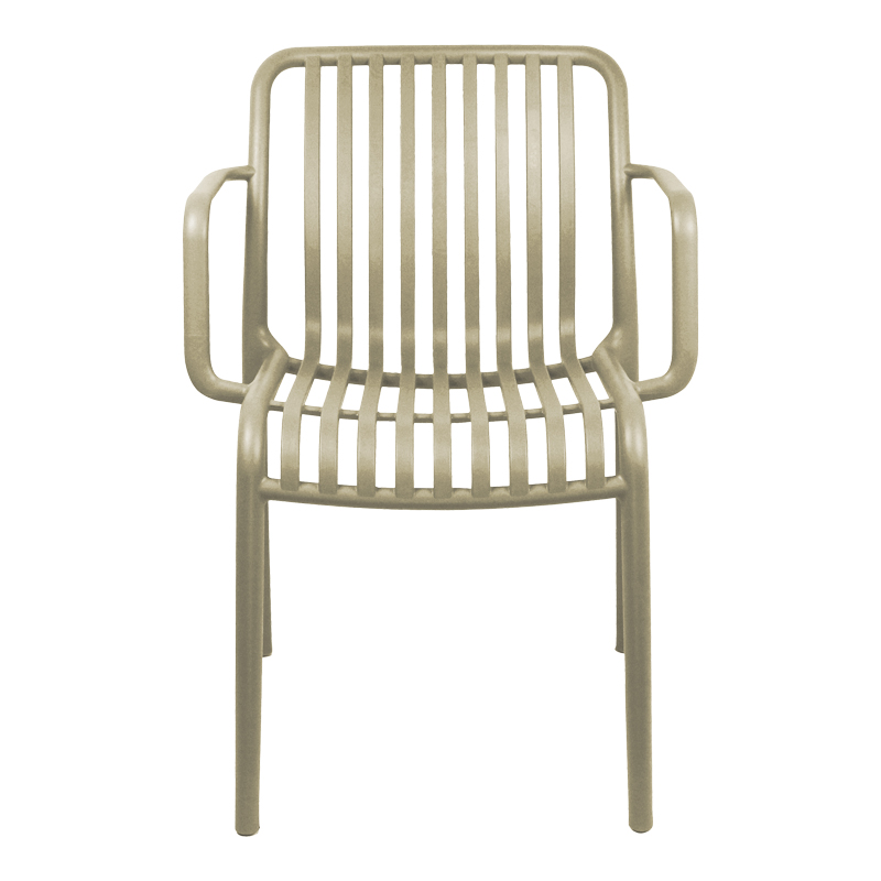 Πολυθρόνα Zoi pakoworld pp cappuccino 54x57.5x79εκ