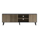 Έπιπλο τηλεόρασης Tuscany pakoworld sonoma-ανθρακί 180x41x51εκ
