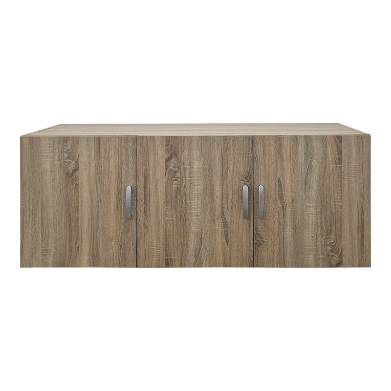 Πατάρι ντουλάπας τρίφυλλο Alvia pakoworld sonoma 150x51x60εκ