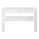 Κονσόλα Zeplen pakoworld λευκό mdf 110x38x75εκ