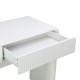 Κονσόλα Zeplen pakoworld λευκό mdf 110x38x75εκ