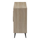 Μπουφές Gora pakoworld sonoma-ανθρακί 110x35.5x82εκ