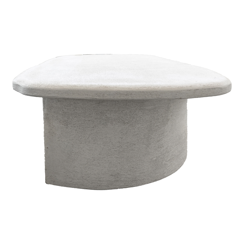 Τραπέζι σαλονιού Verven pakoworld mdf λευκό 120x60x32εκ