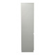 Ντουλάπα τρίφυλλη Merzia pakoworld  sonoma-λευκό 120x46.5x183εκ
