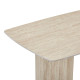 Τραπέζι Loosir pakoworld mdf-sandstone σε όψη τραβερτίνας 180x90x74εκ
