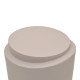 Βοηθητικό τραπέζι Fortox pakoworld MGO cappuccino Φ40x49.5εκ