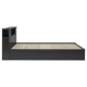 Κρεβάτι με στρώμα Olympus Utopia pakoworld wenge 160x200εκ