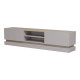 Έπιπλο τηλεόρασης Wendo pakoworld taupe-sonoma 200x37x47εκ