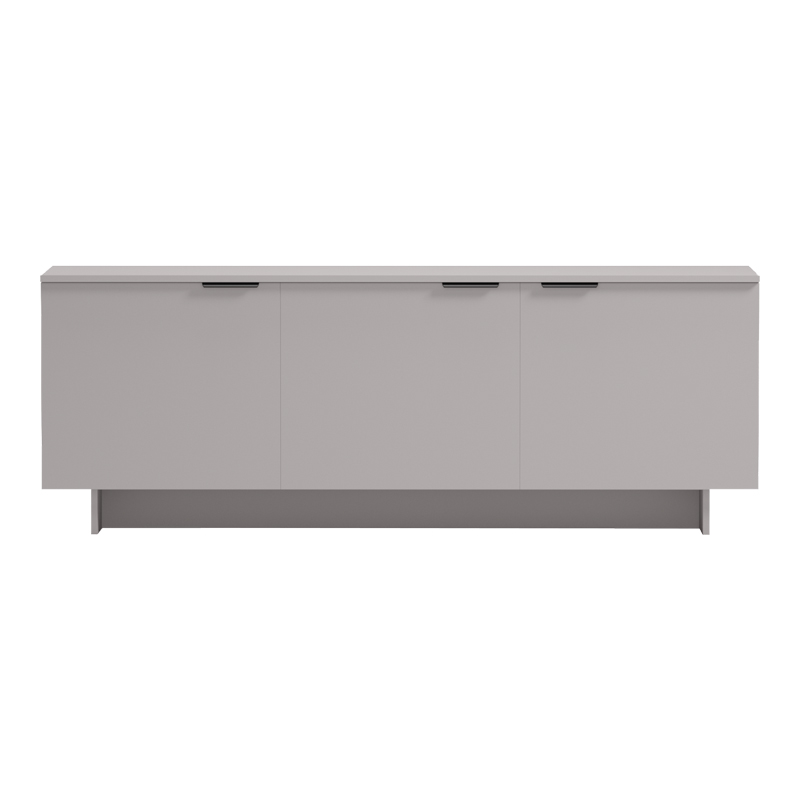 Έπιπλο τηλεόρασης Beldon pakoworld γκρι 150x42x55εκ