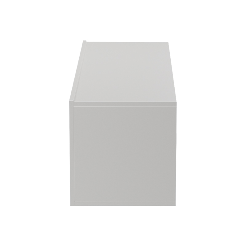 Έπιπλο τηλεόρασης επιτοίχιο Olande pakoworld sonoma-λευκό 210x35x48εκ
